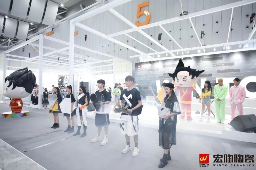 潭洲宏陶陶瓷展现场活动节目演出