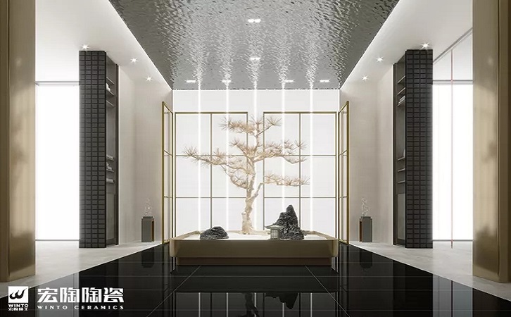 宏陶瓷砖地砖装修效果